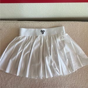 Aritzia Mini White Skirt